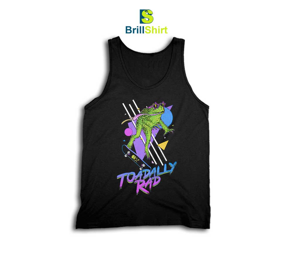 Parody Toadally Rad Tank Top Parody Toadally Rad Tank Top