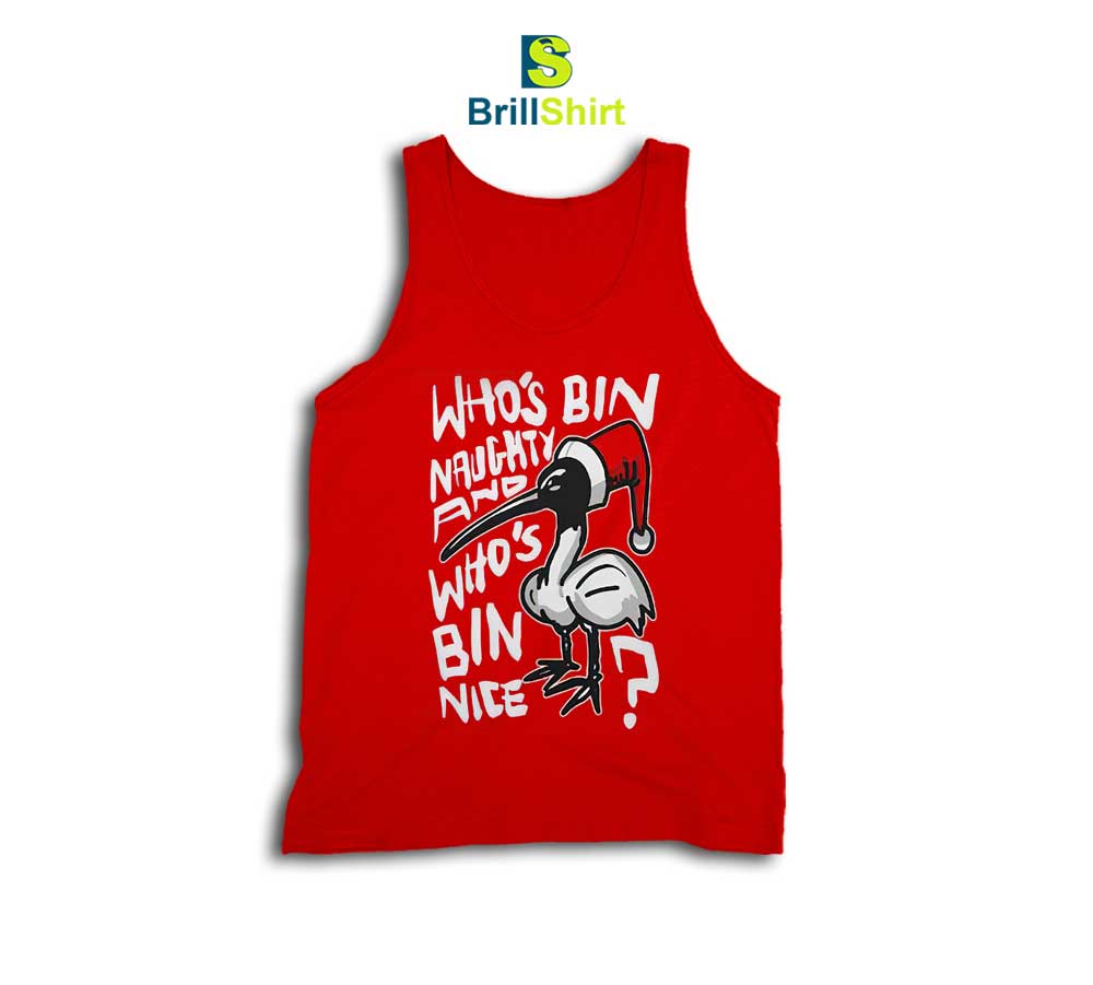Quotes Who's Bin Naughty Tank Top Quotes Who's Bin Naughty Tank Top