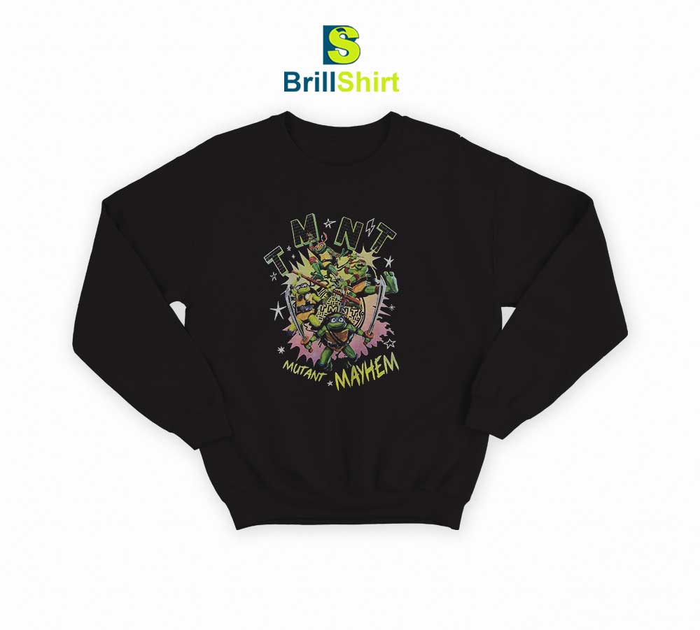 Teenage Mutant Ninja Turtles Mutant Mayhem Sweatshirt Teenage Mutant Ninja Turtles Mutant Mayhem Sweatshirt