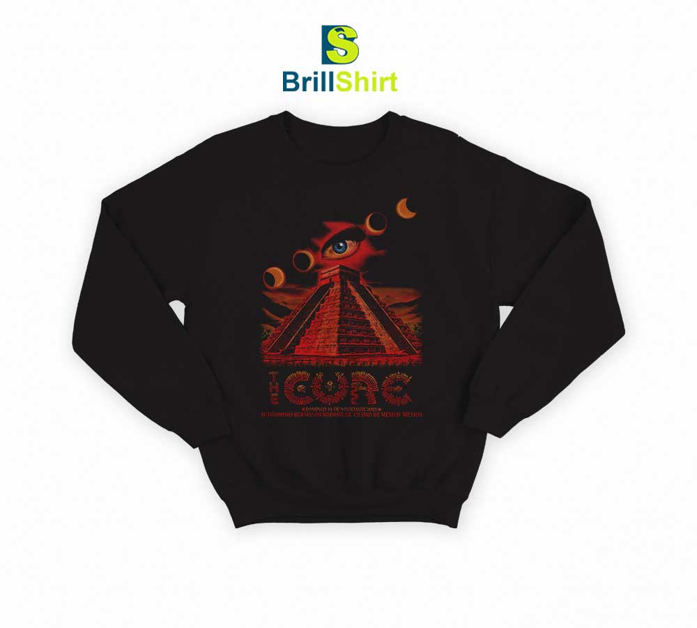 The Cure Mexico City Event Sweatshirt The Cure Mexico City Event Sweatshirt