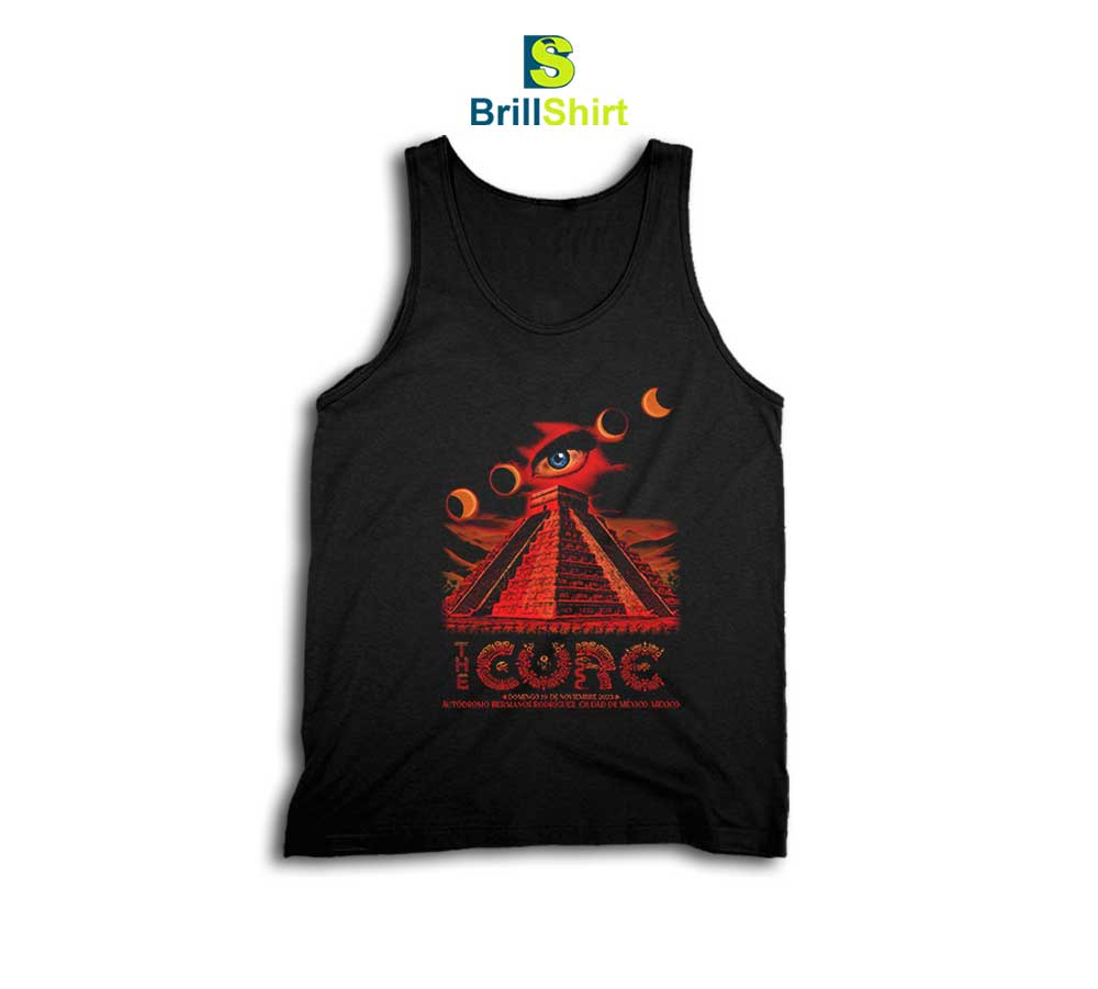 The Cure Mexico City Event Tank Top The Cure Mexico City Event Tank Top