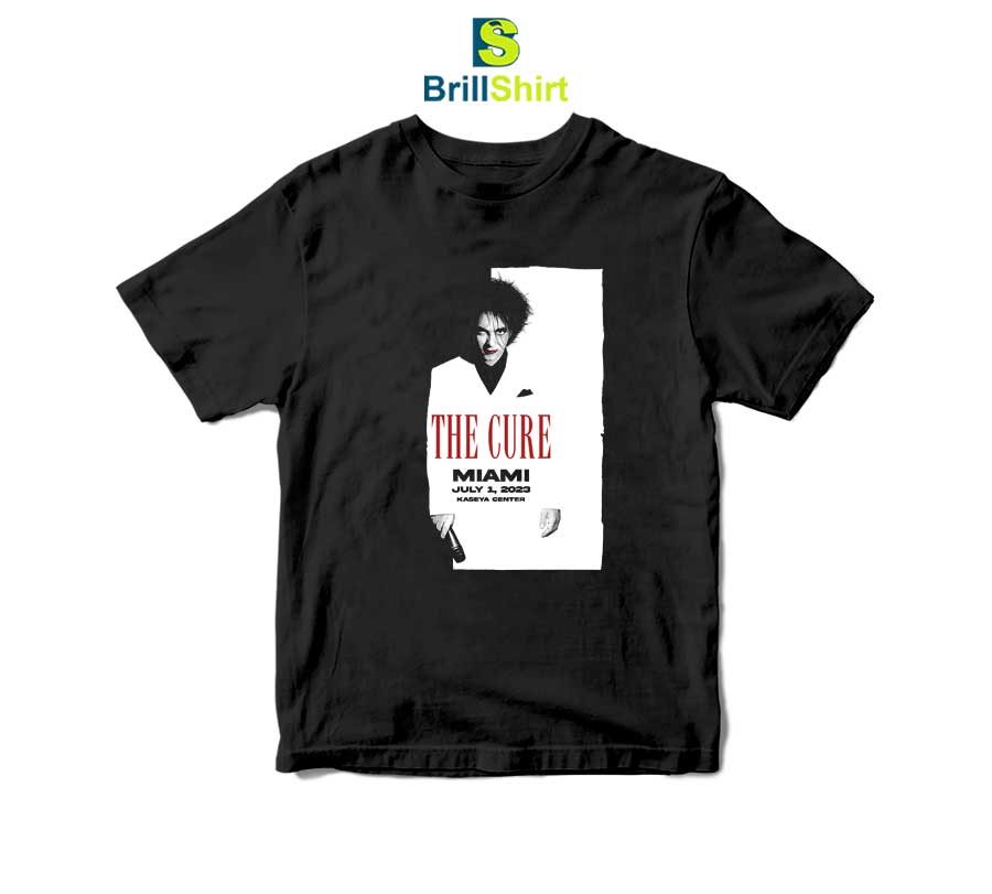 The Cure Miami Event T-Shirt The Cure Miami Event T-Shirt