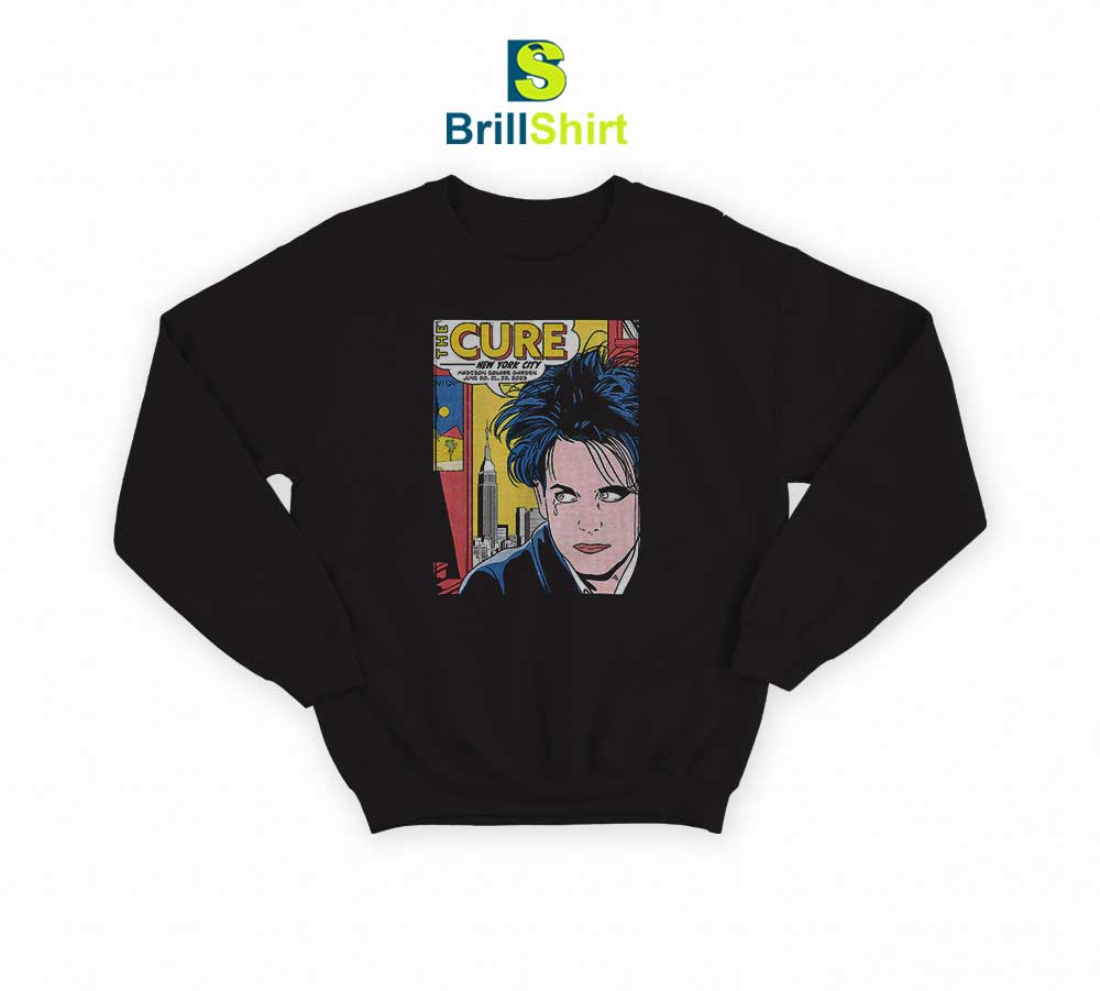 The Cure New York 3 Night Sweatshirt The Cure New York 3 Night Sweatshirt