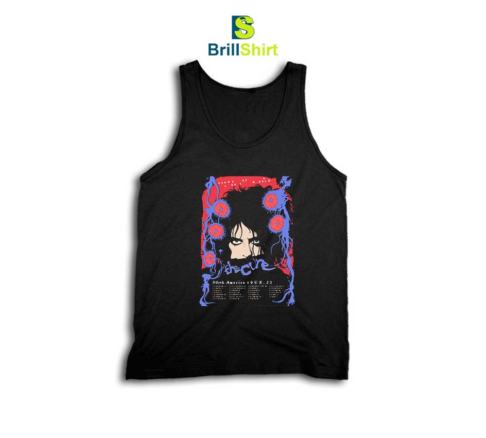 The Cure North America Tour Tank Top The Cure North America Tour Tank Top