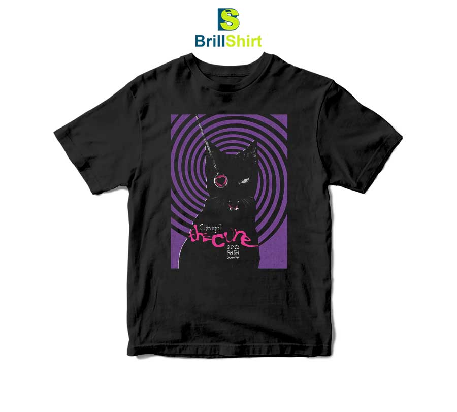 The Cure Riot Fest Chicago Event T-Shirt The Cure Riot Fest Chicago Event T-Shirt