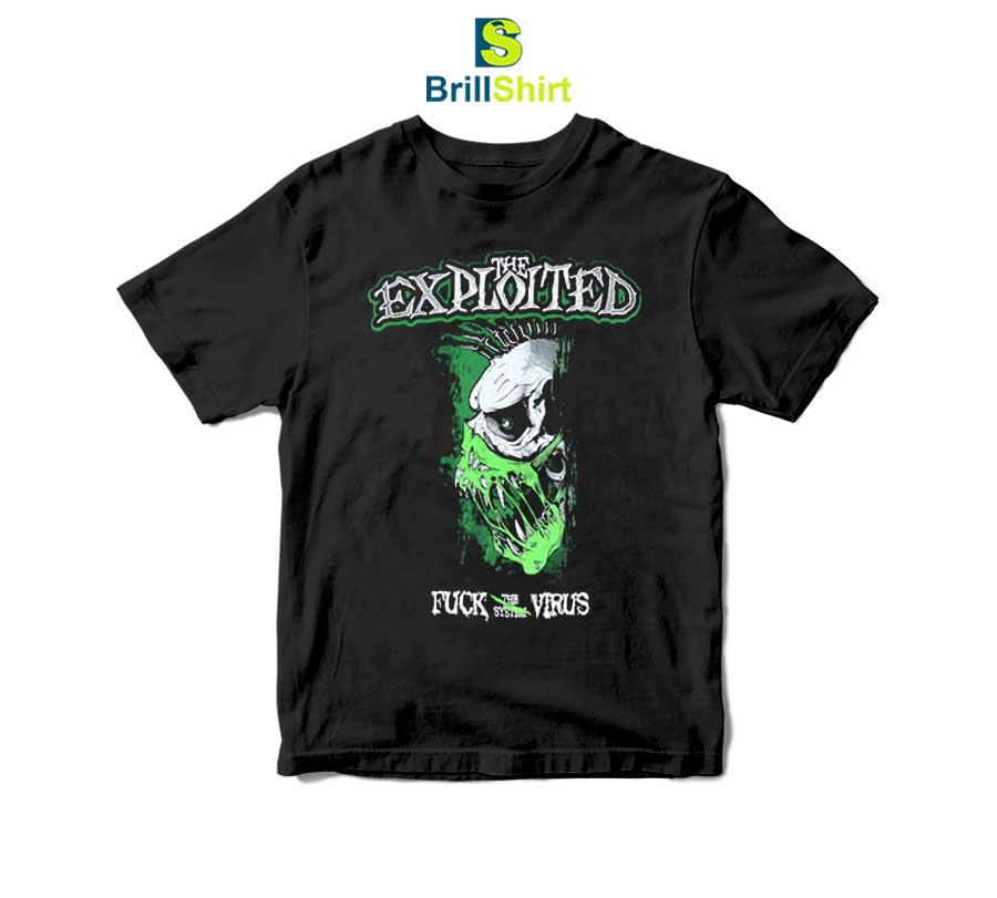 The Exploited Fuck The Virus T-Shirt The Exploited Fuck The Virus T-Shirt