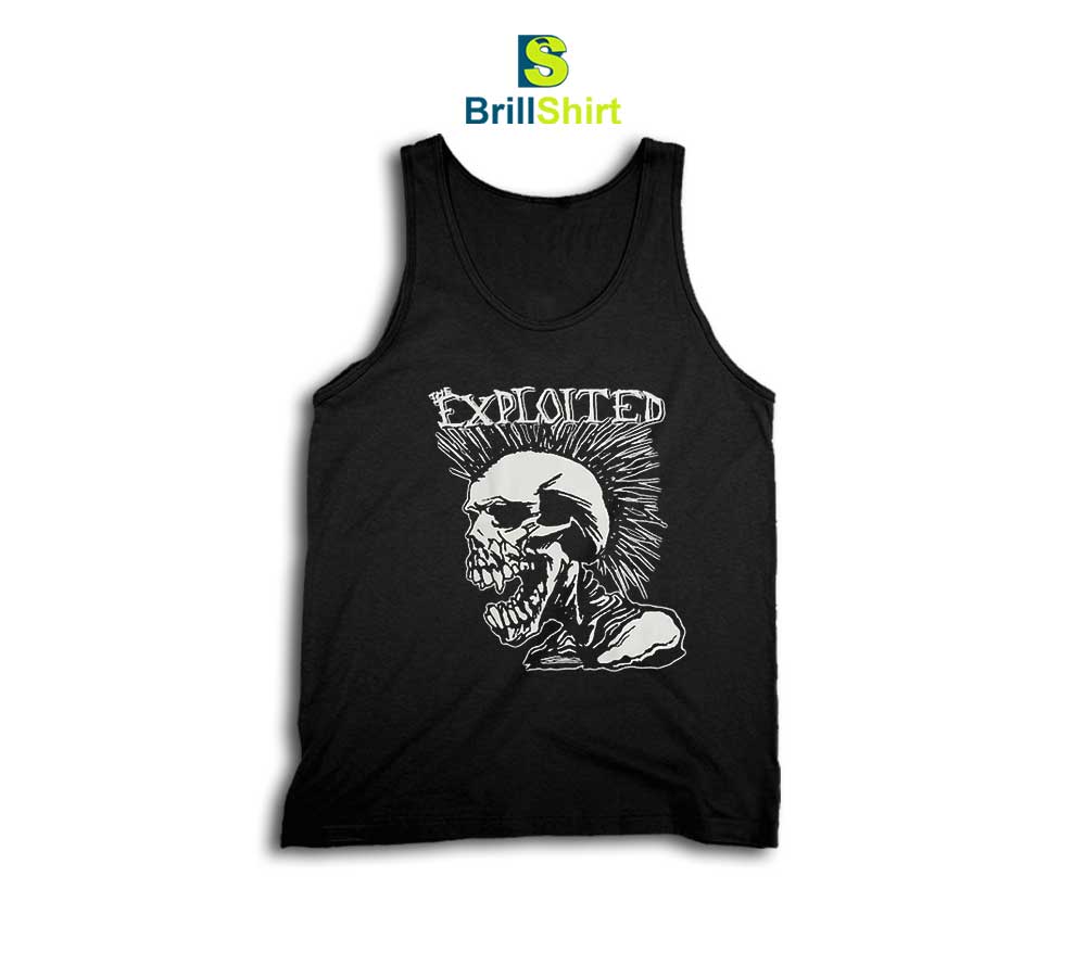 The Exploited Total Chaos Tank Top The Exploited Total Chaos Tank Top