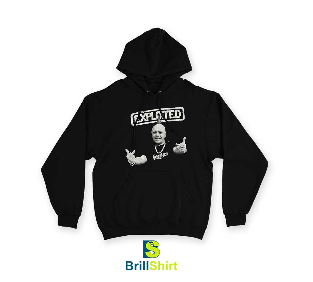 The Exploited Wattie Finger Hoodie The Exploited Wattie Finger Hoodie