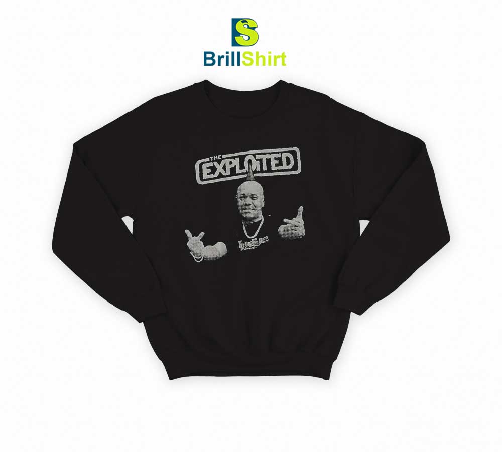 The Exploited Wattie Finger Sweatshirt The Exploited Wattie Finger Sweatshirt