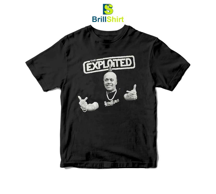 The Exploited Wattie Finger T-Shirt The Exploited Wattie Finger T-Shirt