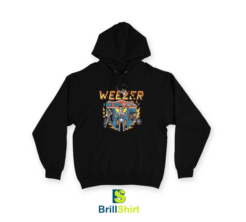 Weezer Indie Rock Roadtrip Hoodie Weezer Indie Rock Roadtrip Hoodie