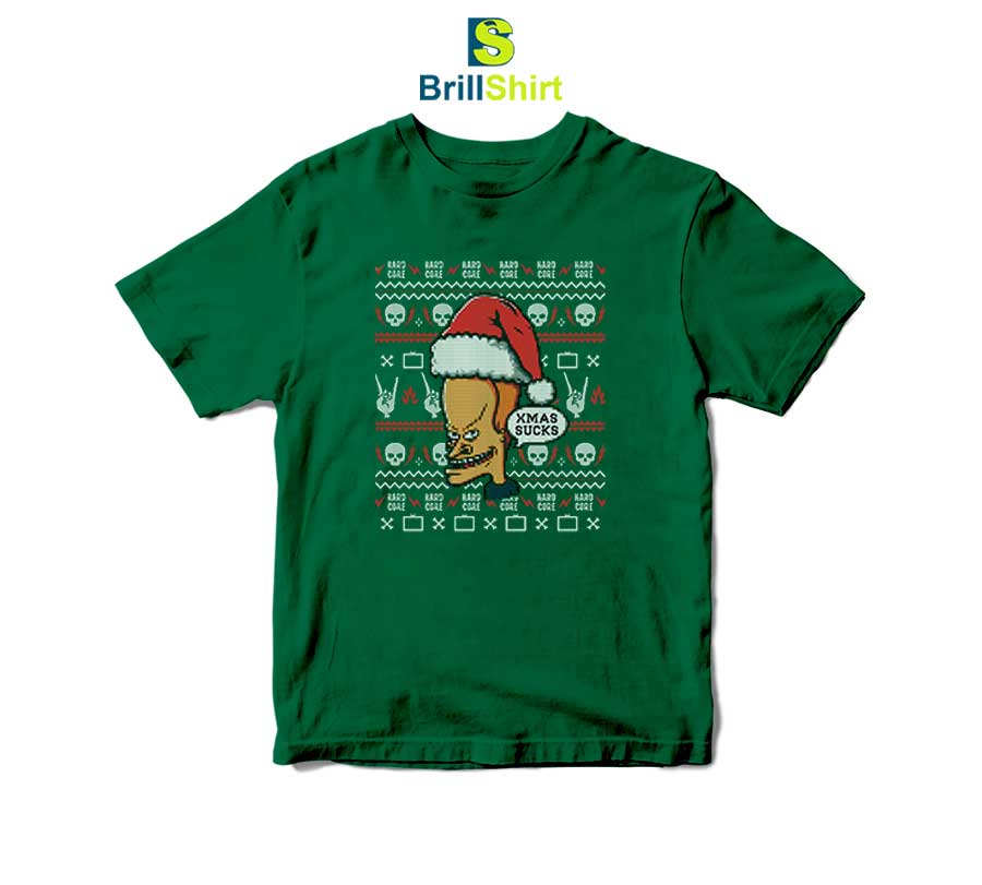Xmas Sucks Beavis and Butt-Head T-Shirt Xmas Sucks Beavis and Butt-Head T-Shirt