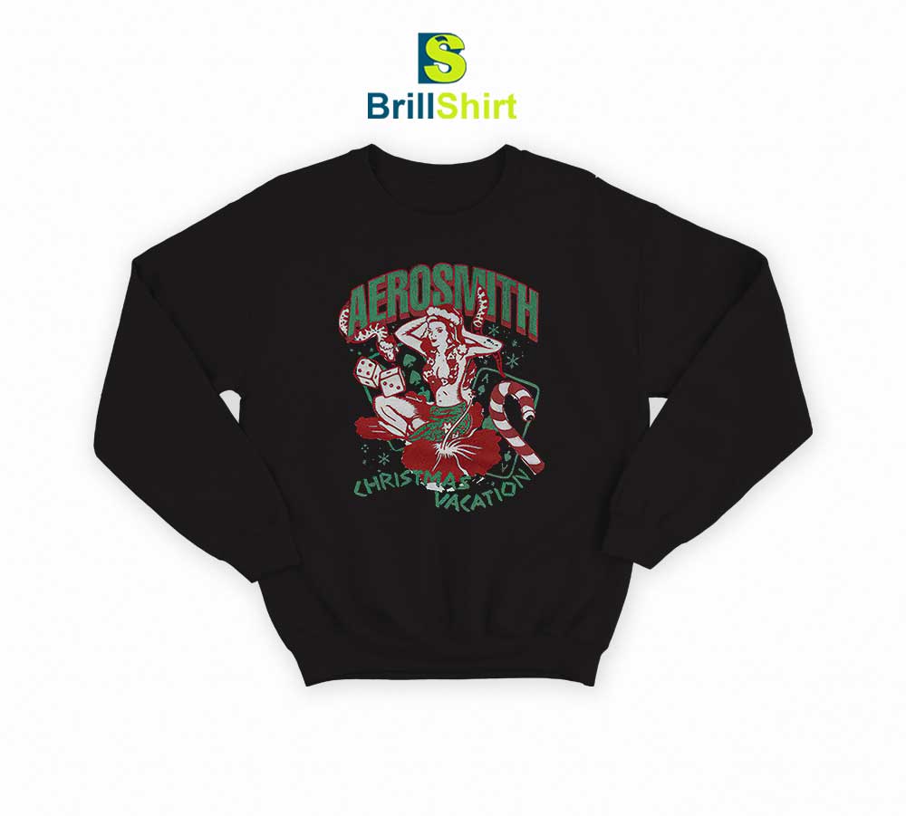 Aerosmith Christmas Vacation Sweatshirt Aerosmith Christmas Vacation Sweatshirt