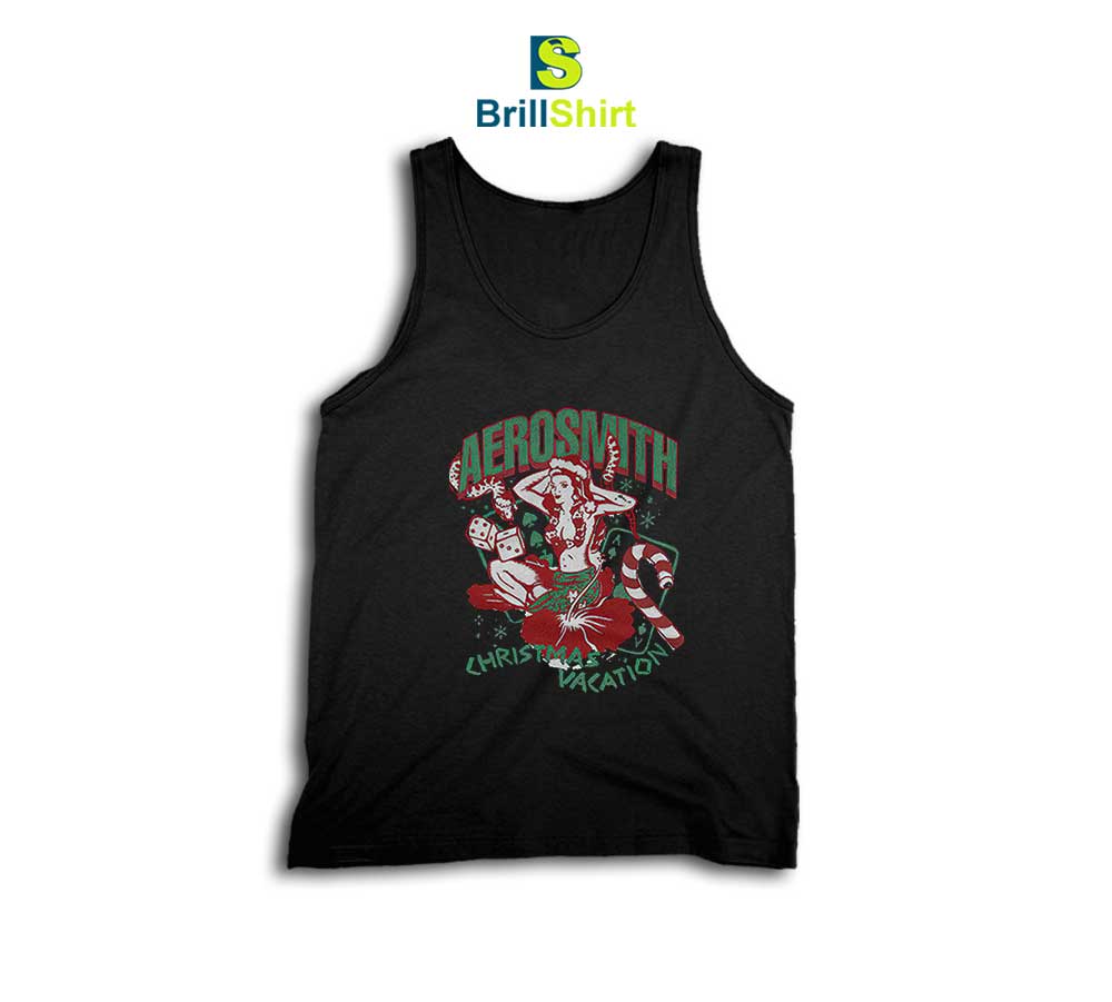 Aerosmith Christmas Vacation Tank Top Aerosmith Christmas Vacation Tank Top
