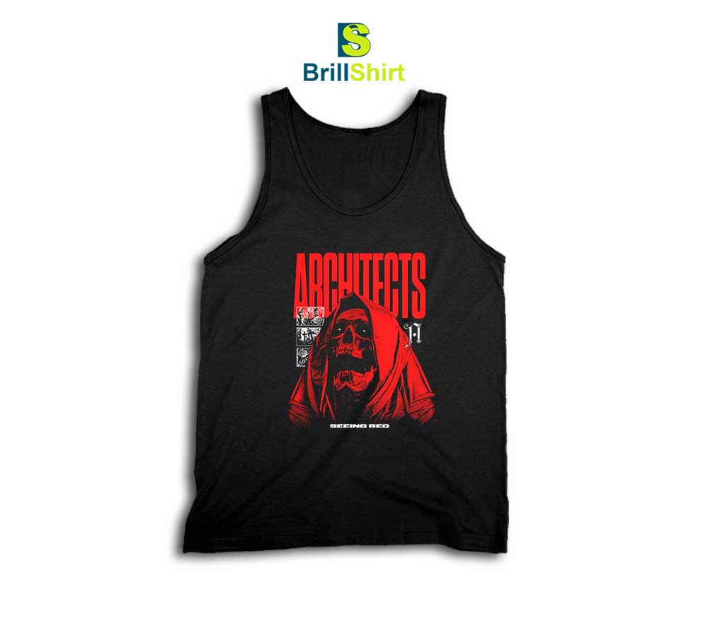 Architects Reaper Black Tank Top Architects Reaper Black Tank Top
