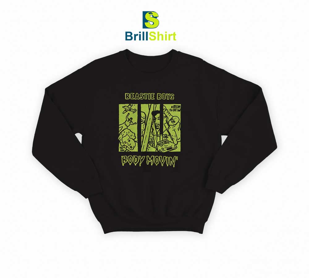 Beastie Boys Body Movin Sweatshirt Beastie Boys Body Movin Sweatshirt