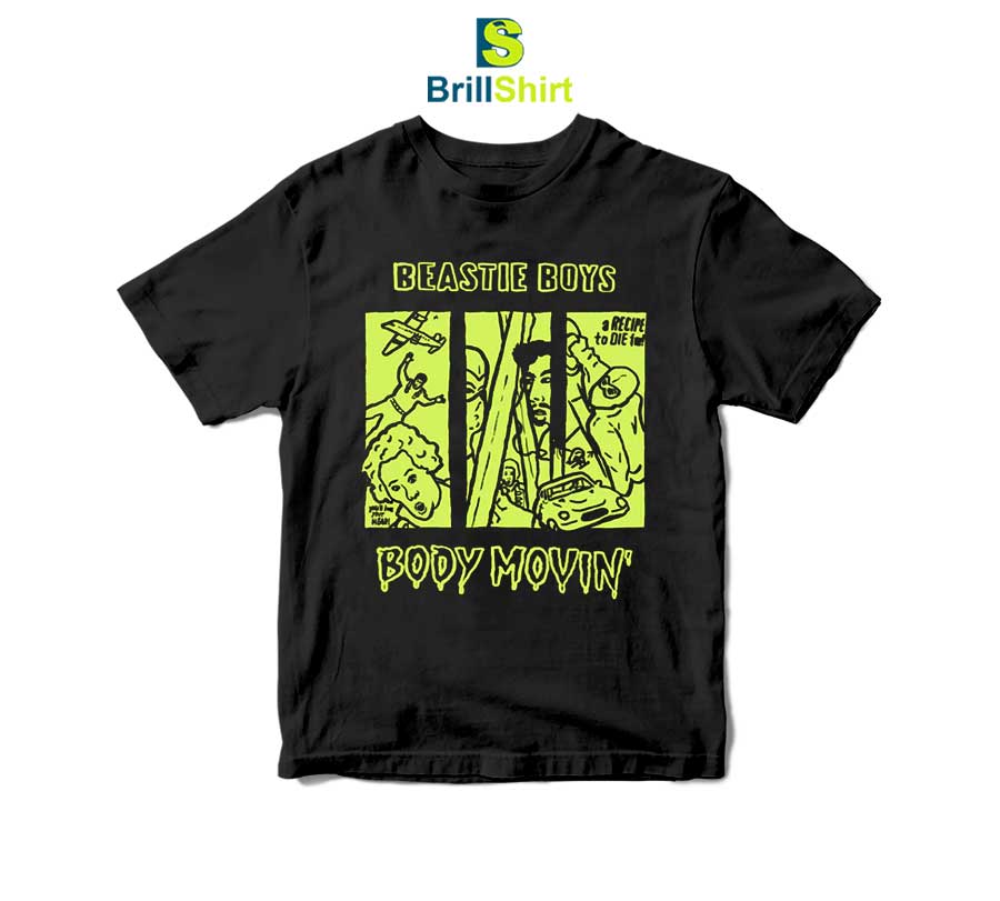 Beastie Boys Body Movin T-Shirt Beastie Boys Body Movin T-Shirt