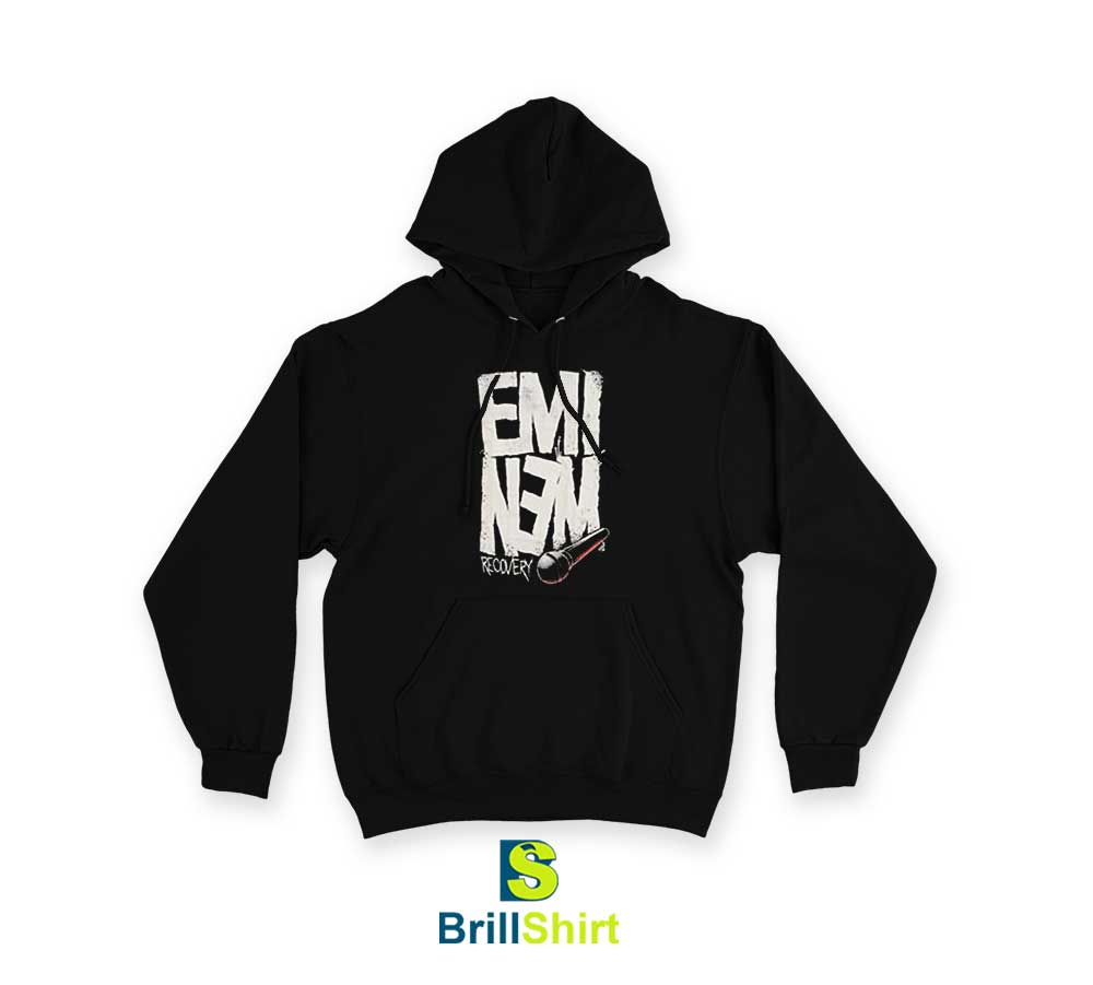 Eminem Recovery Microphone Hoodie Eminem Recovery Microphone Hoodie