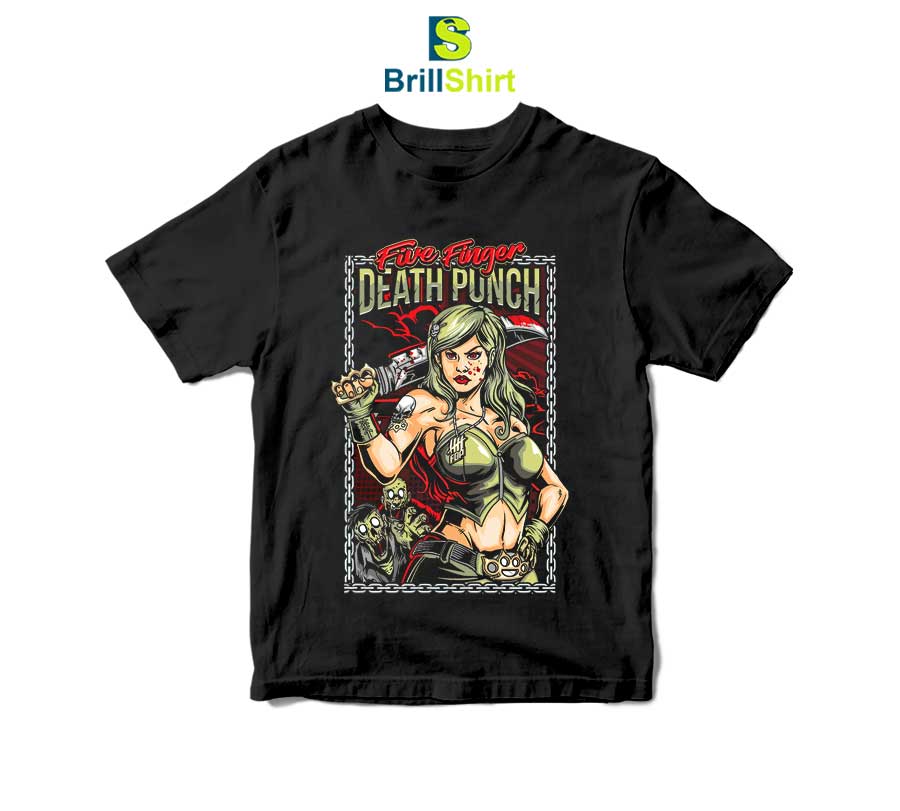 Five Finger Death Punch Assassin T-Shirt Five Finger Death Punch Assassin T-Shirt