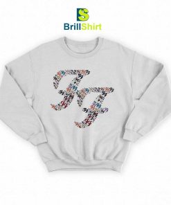 Foo Fighters Repeat Logo Sweatshirt