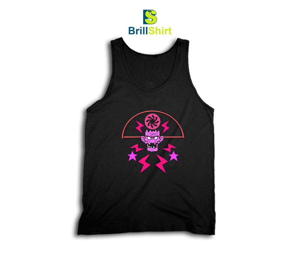 Gorillaz Cult Logo Tank Top Gorillaz Cult Logo Tank Top