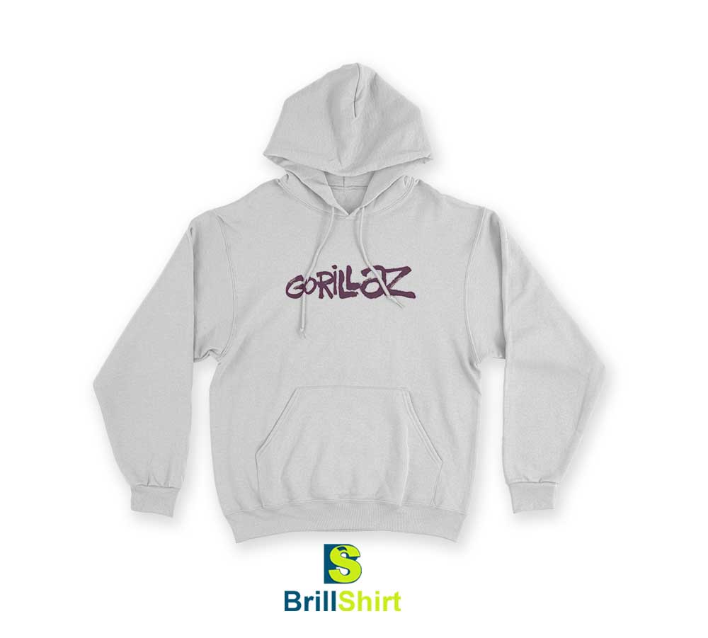 Gorillaz Graffiti Logo Hoodie Gorillaz Graffiti Logo Hoodie