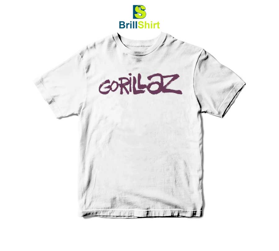 Gorillaz Graffiti Logo T-Shirt Gorillaz Graffiti Logo T-Shirt