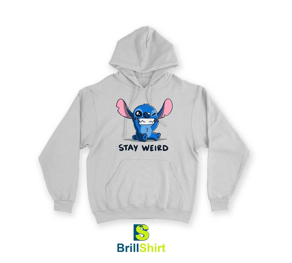Cartoon Stay Weird Stitch Hoodie Cartoon Stay Weird Stitch Hoodie