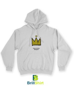 Jean Michel Basquiat Golden Crown Hoodie