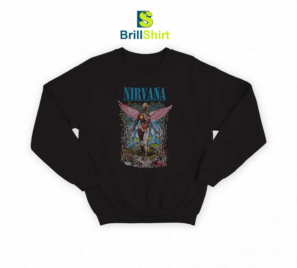 Nirvana In Utero Classic Sweatshirt Nirvana In Utero Classic Sweatshirt