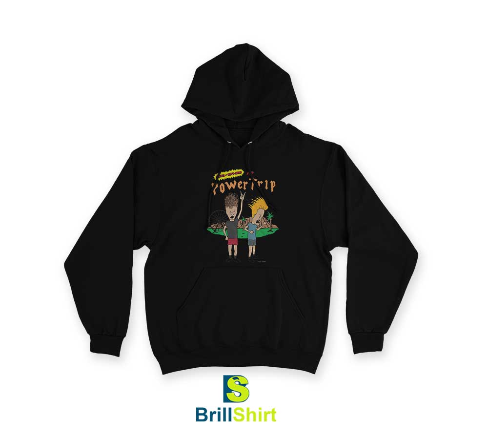 Power Trip Beavis Butthead Hoodie Power Trip Beavis Butthead Hoodie