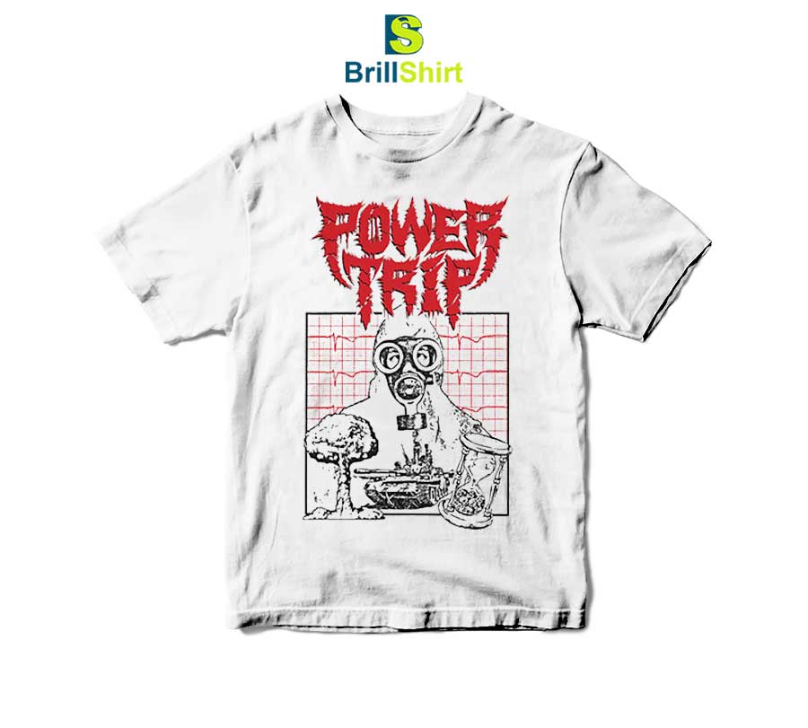Power Trip Gasmask T-Shirt Power Trip Gasmask T-Shirt