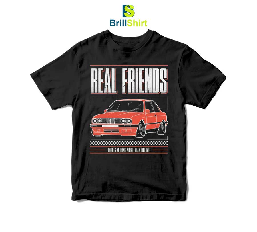 Real Friends Racer T-Shirt Real Friends Racer T-Shirt