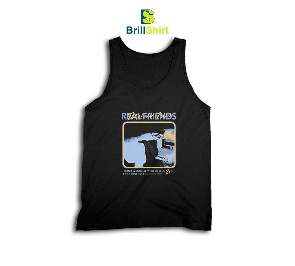 Real Friends Torn In Two Tank Top Real Friends Torn In Two Tank Top