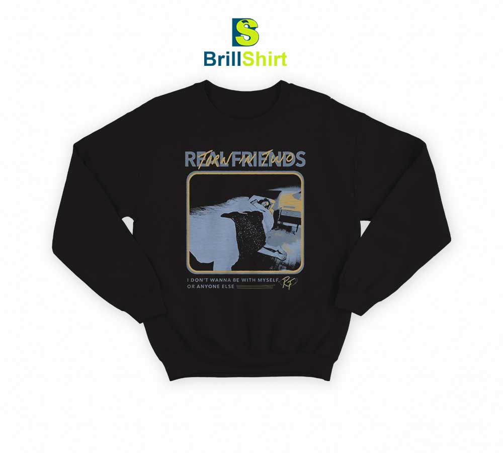 Real Friends Torn In Two Sweatshirt Real Friends Torn In Two Sweatshirt
