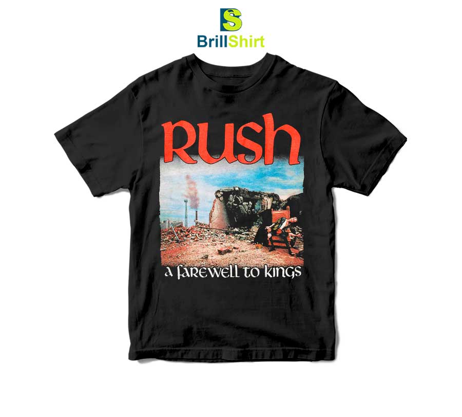 Rush A Farewell To Kings T-Shirt Rush A Farewell To Kings T-Shirt