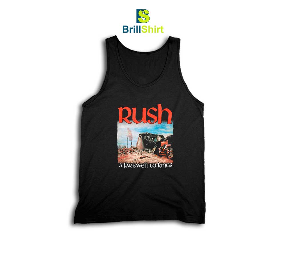 Rush A Farewell To Kings Tank Top Rush A Farewell To Kings Tank Top