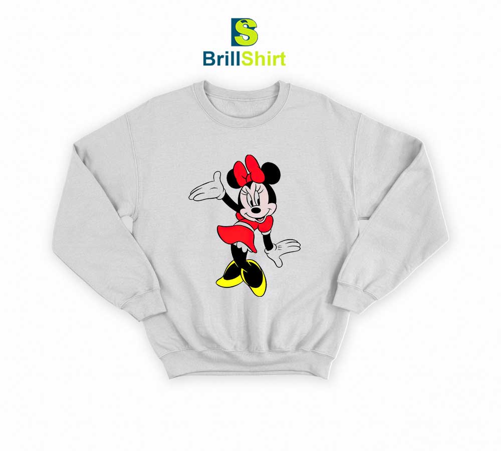 Cartoon Minnie Mouse Sweatshirt Cartoon Minnie Mouse Sweatshirt