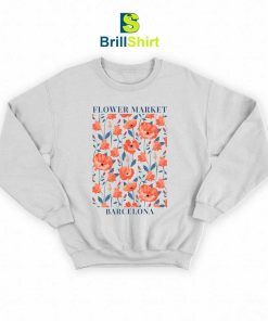 Flower Market Paper Barcelona Sweatshirt