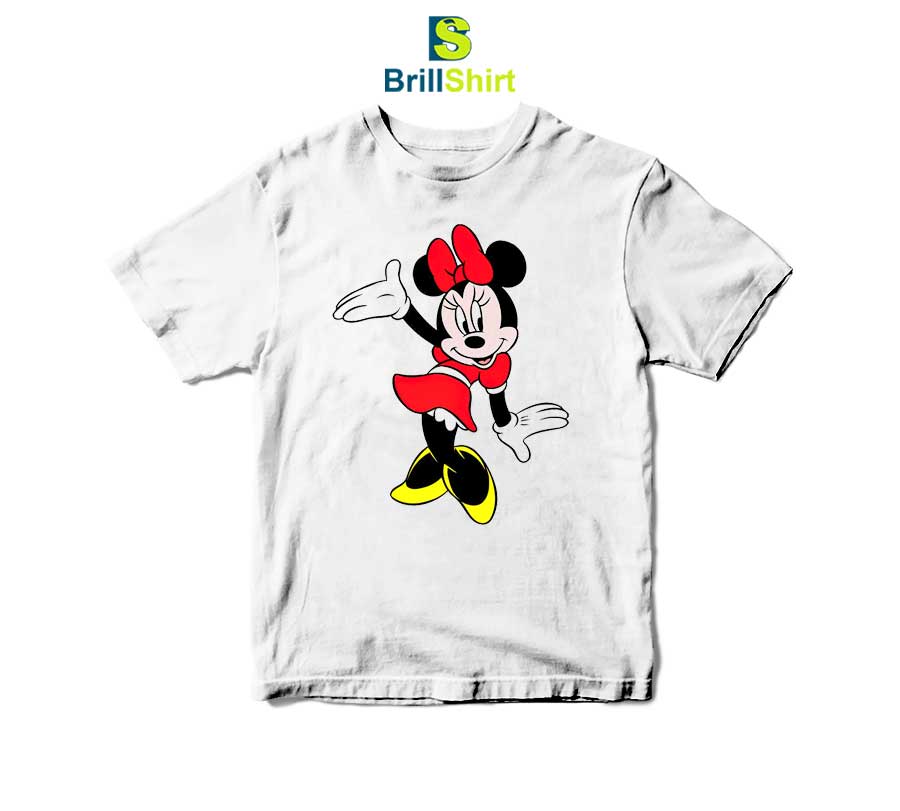 Cartoon Minnie Mouse T-Shirt Cartoon Minnie Mouse T-Shirt