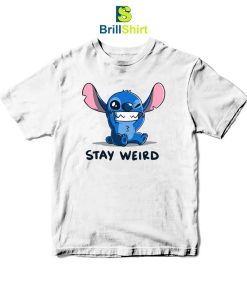 Cartoon Stitch Stay Weird T-Shirt