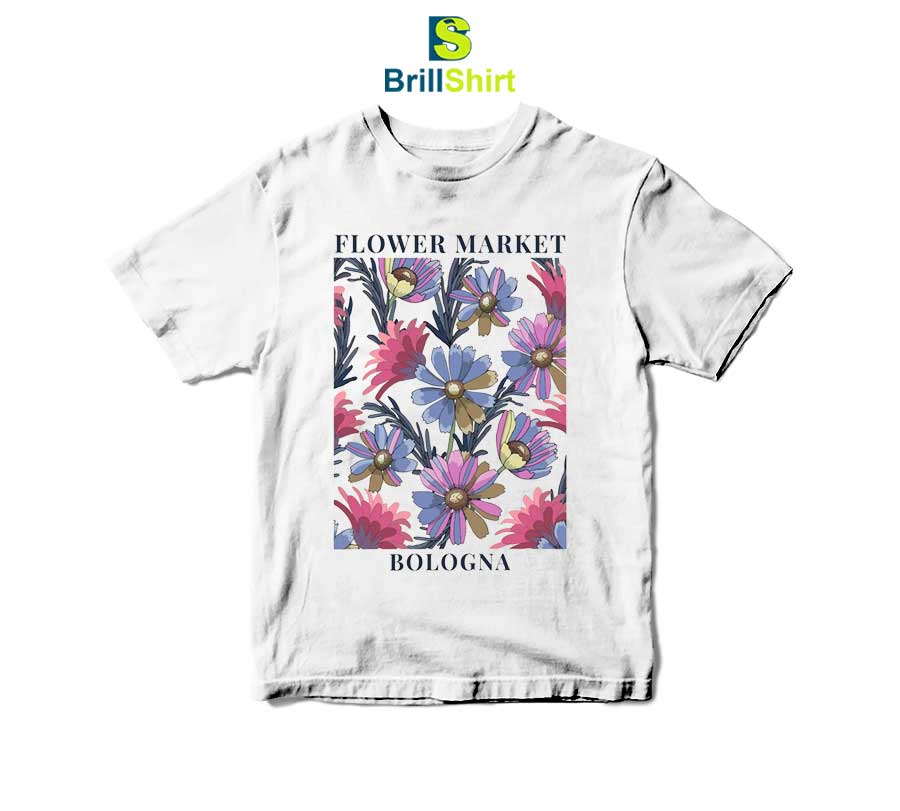 Flower Market Spring Flowers Bloom T-Shirt Flower Market Spring Flowers Bloom T-Shirt