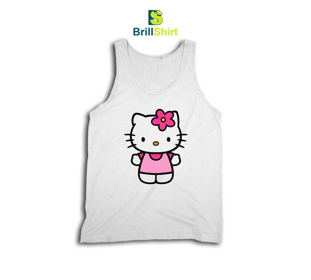 Cartoon Hello Kitty Tank Top Cartoon Hello Kitty Tank Top
