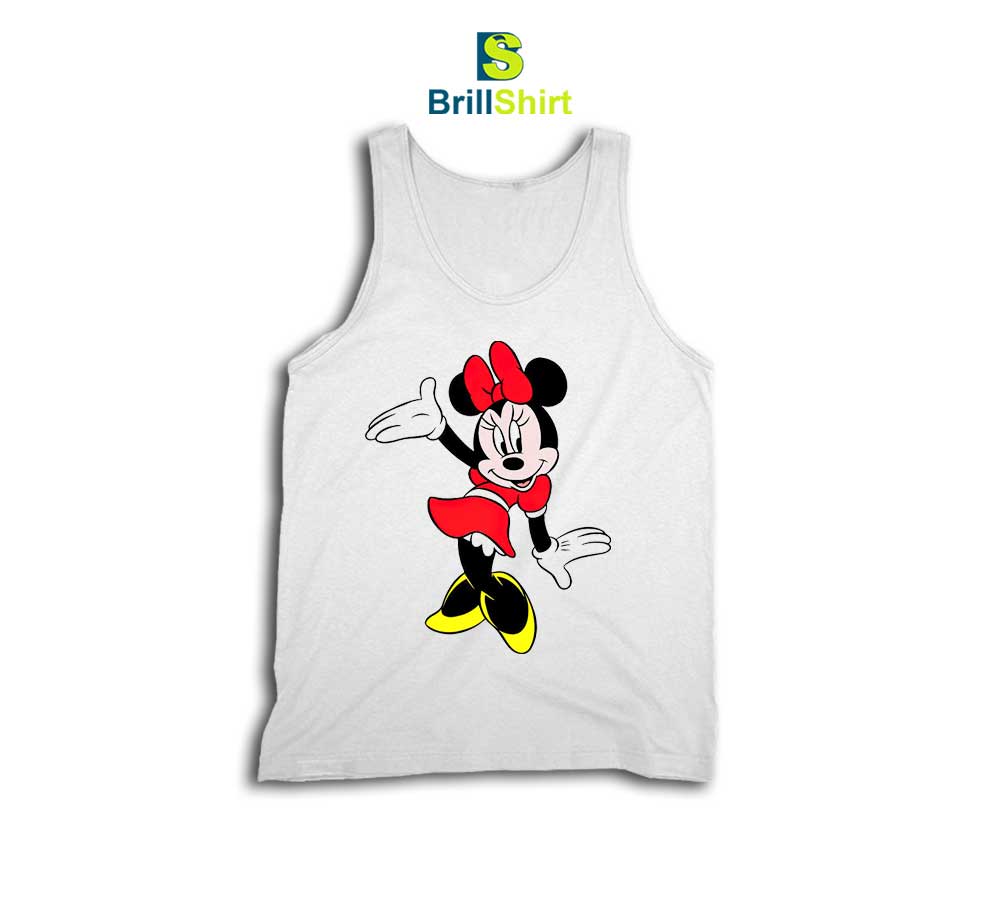 Cartoon Minnie Mouse Tank Top Cartoon Minnie Mouse Tank Top