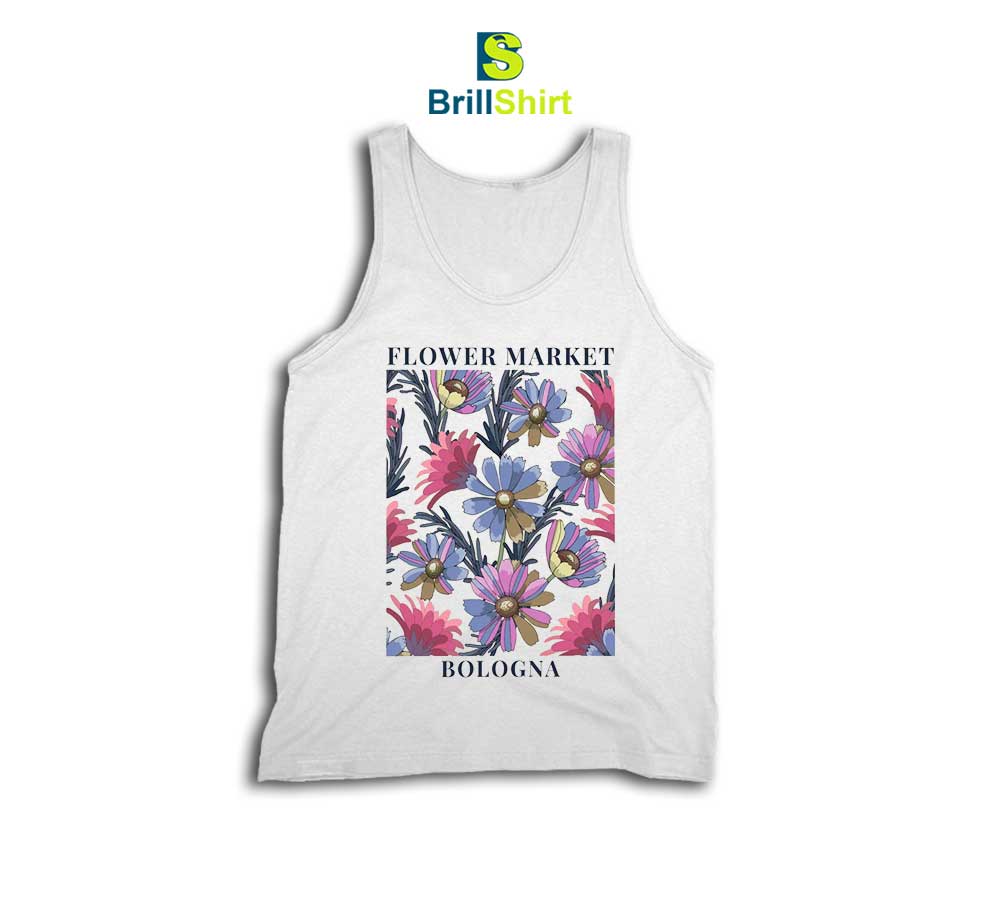 Flower Market Spring Flowers Bloom Tank Top Flower Market Spring Flowers Bloom Tank Top