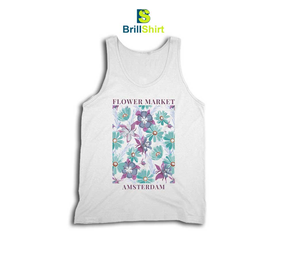 Flower Market Spring Flowers Tank Top Flower Market Spring Flowers Tank Top