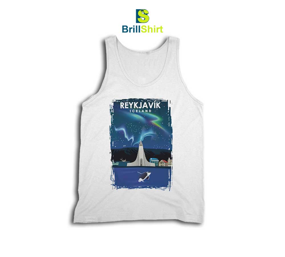 Travel Reykjavik Iceland Tank Top Travel Reykjavik Iceland Tank Top