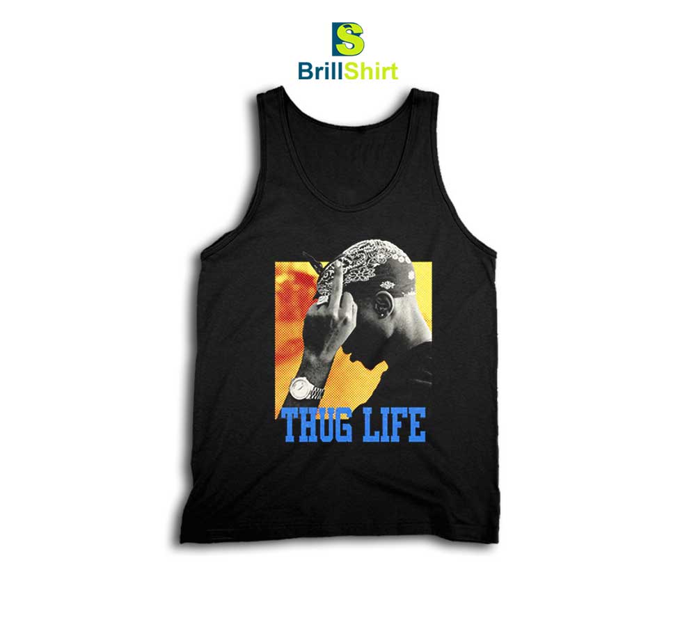 Tupac Shakur Thug LifeTank Top Tupac Shakur Thug LifeTank Top