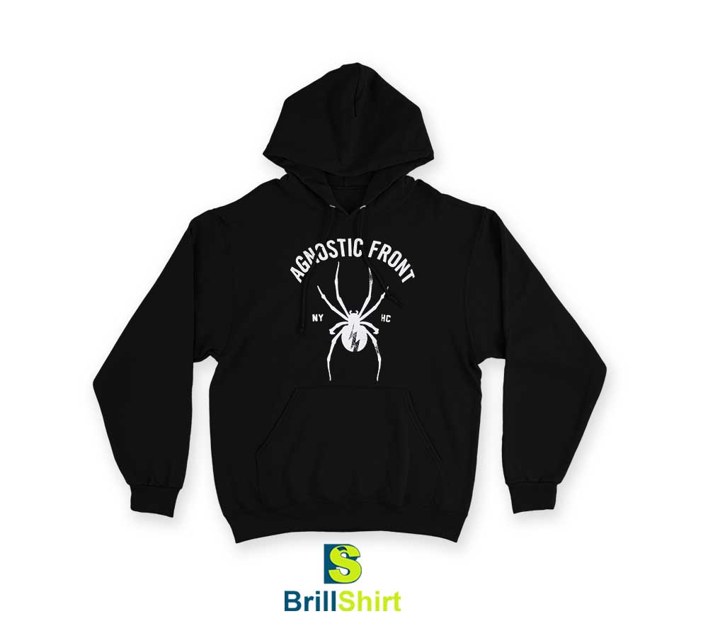 Agnostic Front Black Widow Hoodie Agnostic Front Black Widow Hoodie