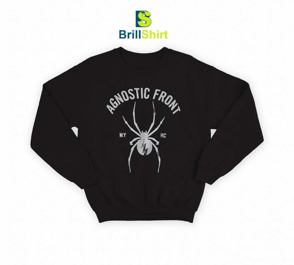 Agnostic Front Black Widow Sweatshirt Agnostic Front Black Widow Sweatshirt